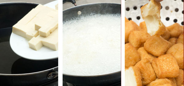 鐵板豆腐