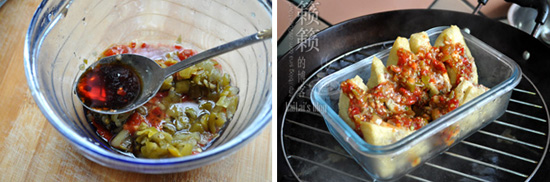 剁椒蒸釀豆腐