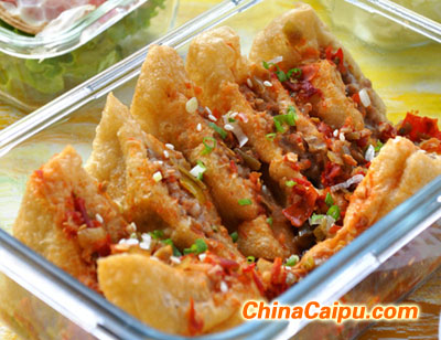 剁椒蒸釀豆腐