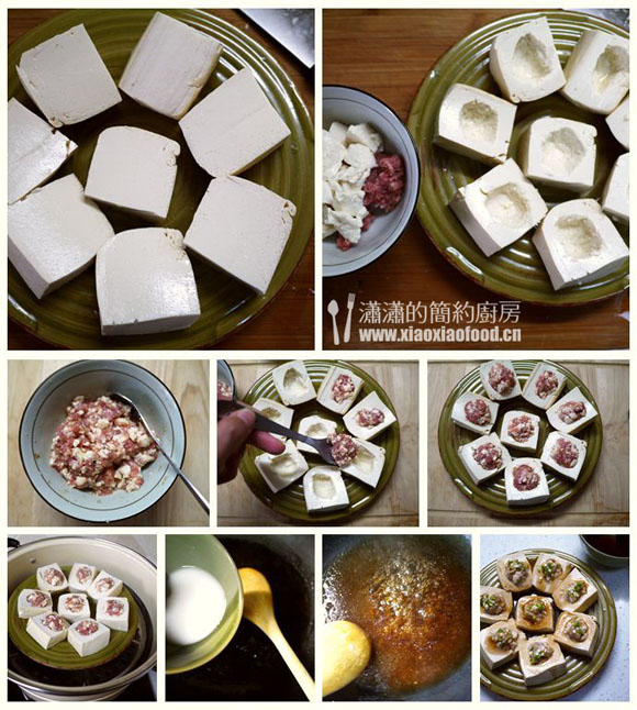 蠔汁釀豆腐