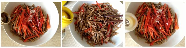 麻油筍干絲