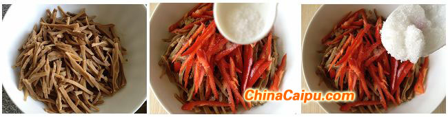 麻油筍干絲