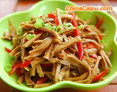 麻油筍干絲