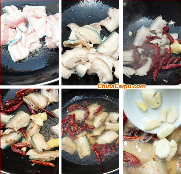五花肉燜扁豆