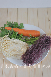金針菇拌粉絲