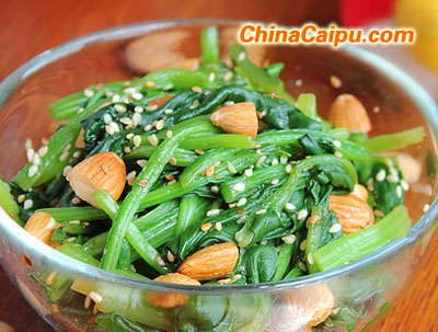 圖片[1]-香拌菠菜的做法-起舞食譜網(wǎng)
