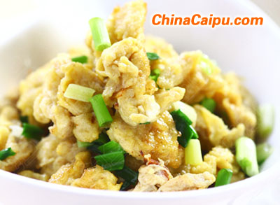 圖片[1]-蝦醬炒雞蛋-起舞食譜網