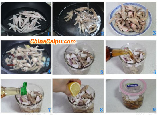 果醋糟鳳爪