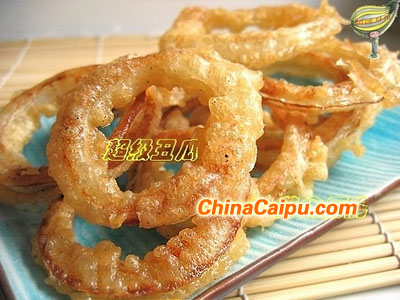 炸洋蔥圈