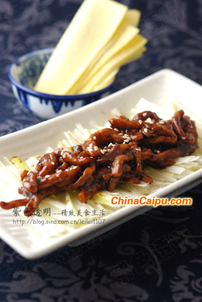 京醬肉絲