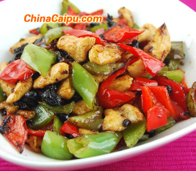 豆豉雙椒雞片