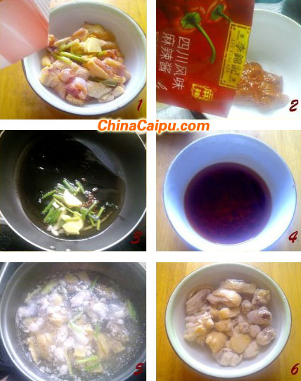 麻辣口水雞
