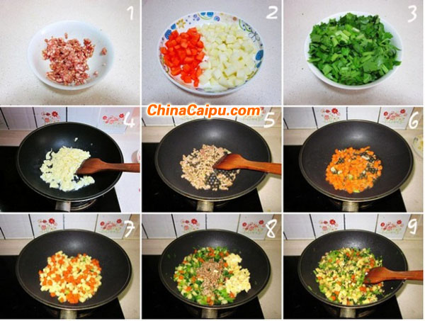 肉末什錦小炒