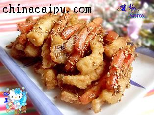 干煸芝香魚(yú)柳的做法
