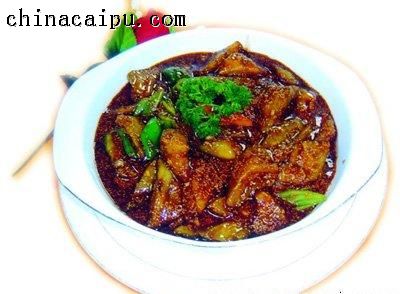 醬爆茄子的做法