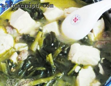 雪里紅燉豆腐