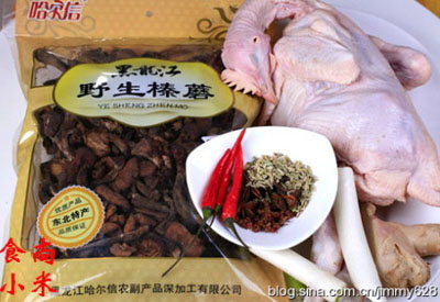 小雞燉蘑菇