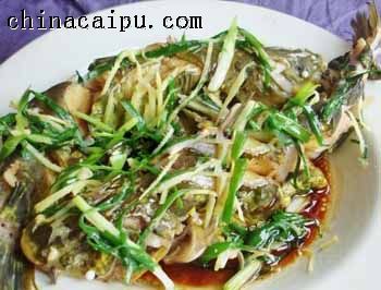 清蒸黃骨魚