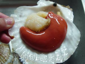 蒜蓉粉絲蒸扇貝