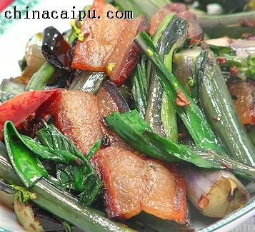 臘肉紫菜苔
