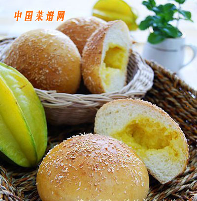 圖片[1]-奶酥小餐包-起舞食譜網