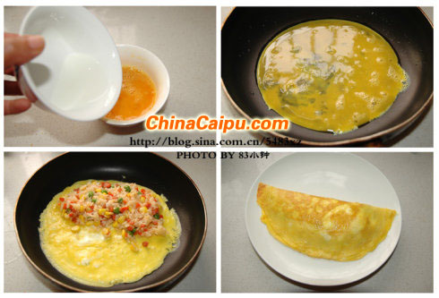 圖片[4]-蛋包飯做法（2）-起舞食譜網