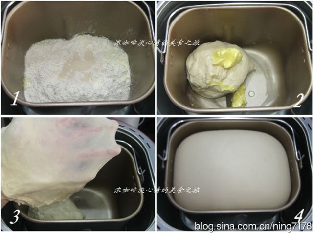 圖片[2]-豆沙土司（面包機版）-起舞食譜網(wǎng)