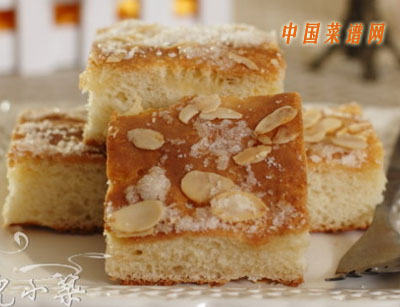 杏仁奶油面包