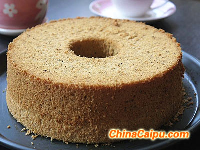 圖片[1]-黑芝麻戚風(fēng)蛋糕（2）-起舞食譜網(wǎng)