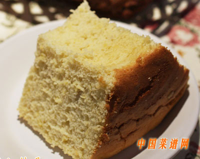 榴蓮戚風蛋糕