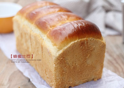 圖片[1]-蜂蜜吐司-起舞食譜網