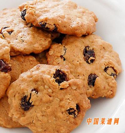 葡萄干燕麥甜餅
