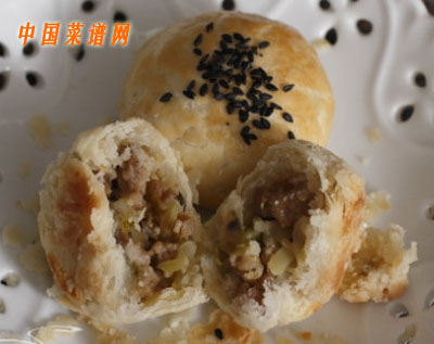 圖片[2]-蘇式月餅（榨菜肉沫餡）-起舞食譜網