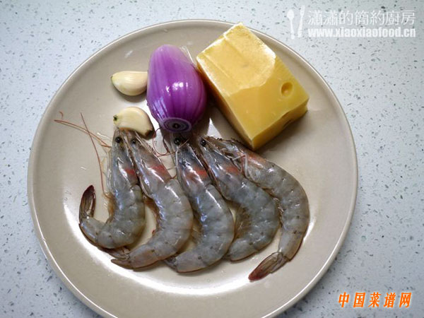 圖片[2]-奶酪焗開(kāi)背大蝦-起舞食譜網(wǎng)
