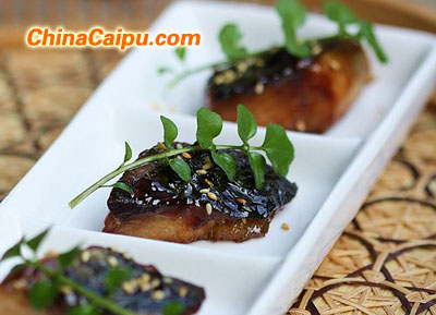 青花魚甘露煮