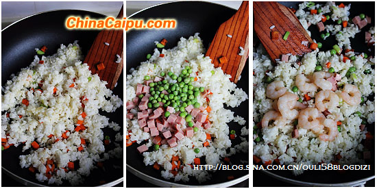 豌豆蝦仁炒飯
