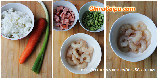 豌豆蝦仁炒飯
