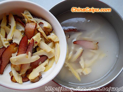 臘肉竹筍燜飯