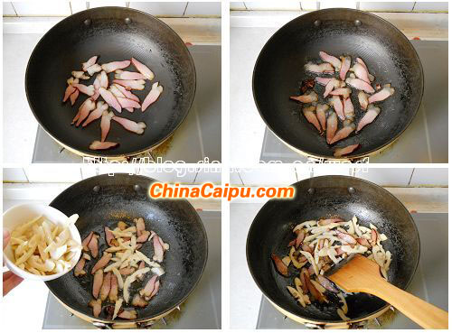 臘肉竹筍燜飯