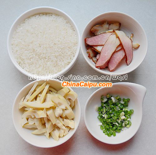 臘肉竹筍燜飯