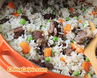 羊肉燜飯