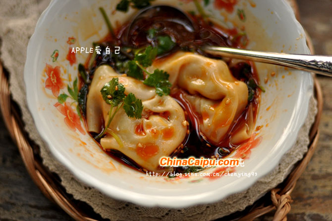 圖片[2]-紅油蝦仁豬肉餛飩-起舞食譜網