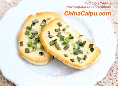 蔥烤饅頭片