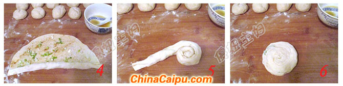 圖片[3]-發(fā)面蔥油小餅-起舞食譜網(wǎng)