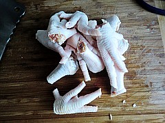 茶樹菇煲鳳爪
