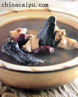 蟲草烏雞湯