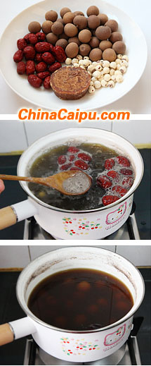 圖片[2]-紅棗桂圓糖水-起舞食譜網
