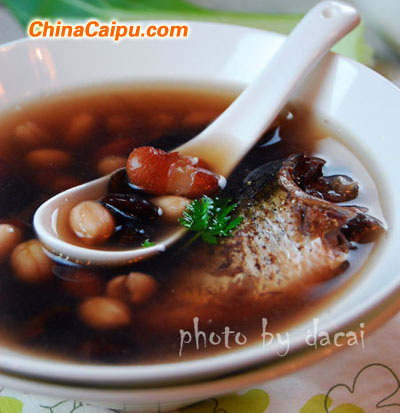 雜豆鯽魚湯