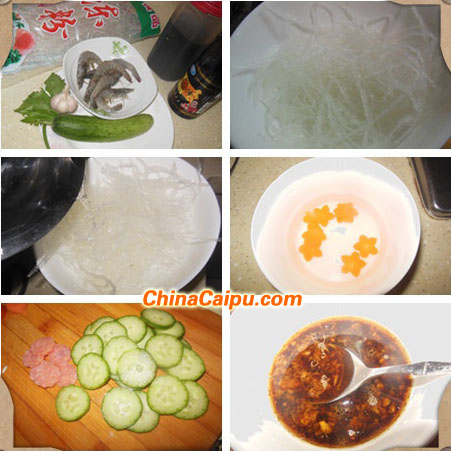 石花凍粉小拌菜