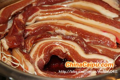 自制臘肉